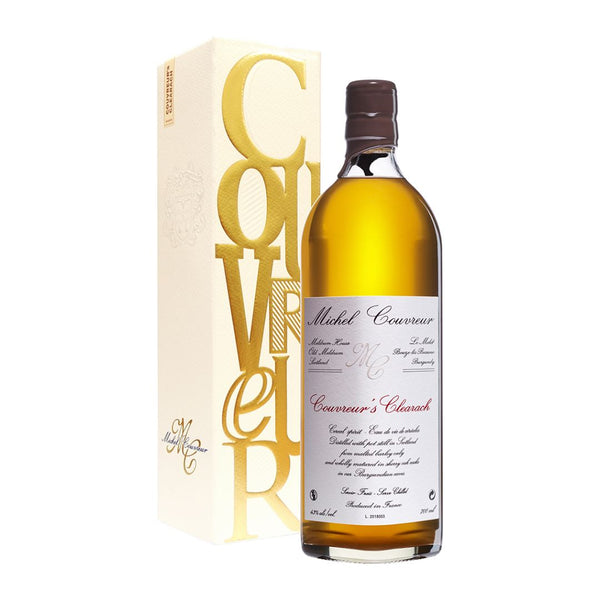 Bottle of Michel Couvreur Clearach Single Malt Whisky, 700ml, 43% ABV.