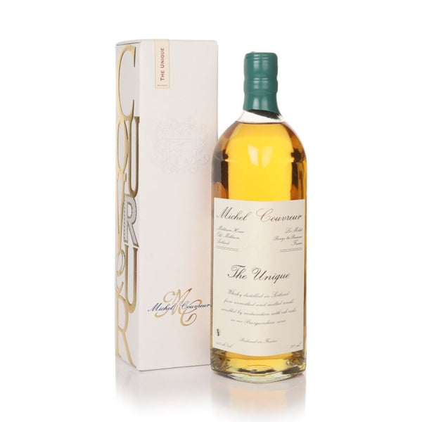 Bottle of Michel Couvreur The Unique Whisky, 700ml, 44% ABV.
