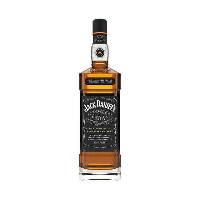 Jack Daniel's Sinatra Select bourbon bottle, 1L.