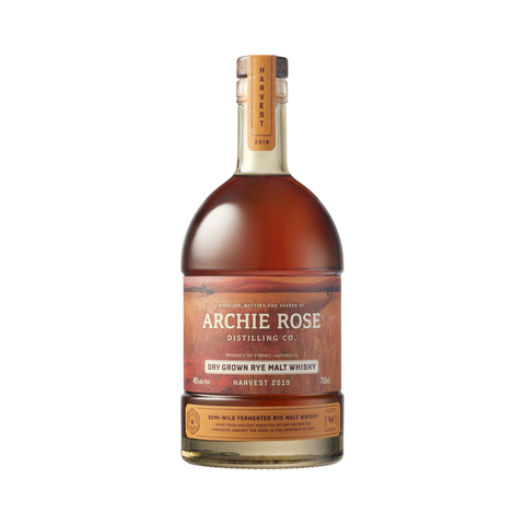Archie Rose Harvest 2019 Dry Grown Rye Malt Whisky 700ml bottle