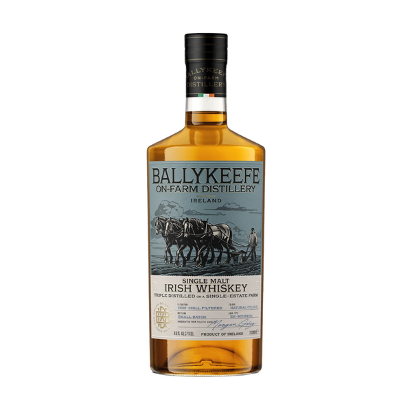 Ballykeefe Single Malt Irish Whiskey 700ml bottle, 46% ABV.