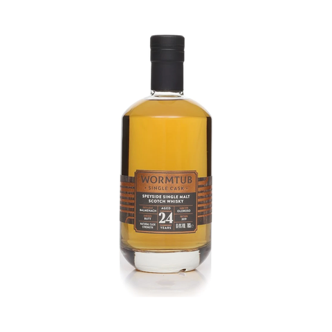 Wormtub Balmenach 24 Year Old Single Cask Speyside single malt Scotch whisky 700ml 61.4% bottle