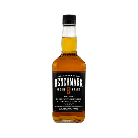 Benchmark Old No. 8 700ml Kentucky bourbon whiskey bottle