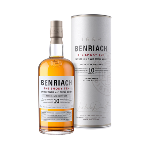 BenRiach The Smoky Ten 10 Year Old Single Malt Scotch Whisky bottle