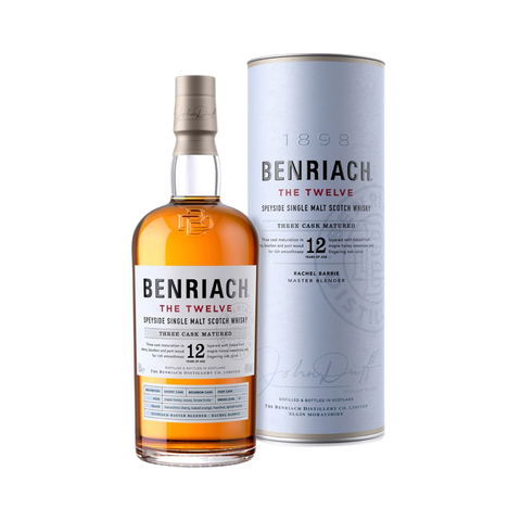 BenRiach The Twelve 12 Year Old Single Malt Scotch Whisky bottle