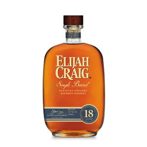 Elijah Craig 18 Year Old Single Barrel Bourbon Whiskey 750ml 45%