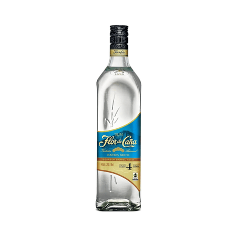 Flor de Caña Extra Seco 4 Year Old Rum 700ml bottle