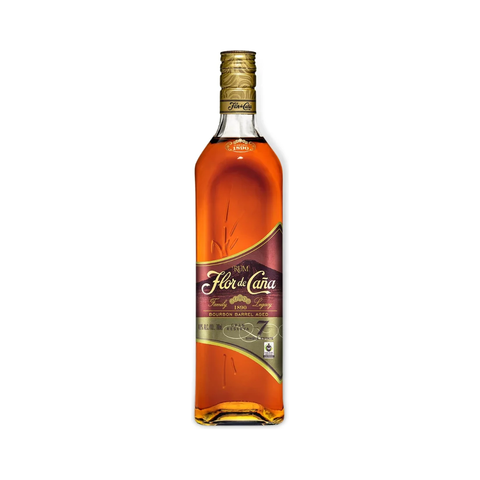 Flor de Caña Gran Reserva 7 Year Old Rum 700ml bottle