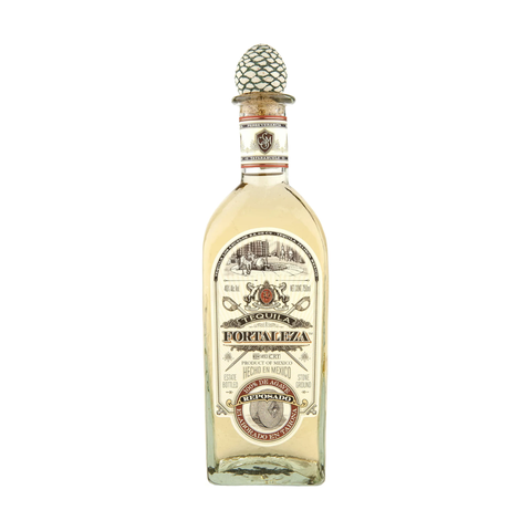 Fortaleza Reposado Tequila bottle, 750ml, 40% ABV.