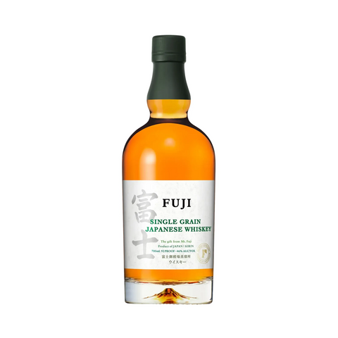Fuji Single Grain Japanese Whisky bottle, 700ml.