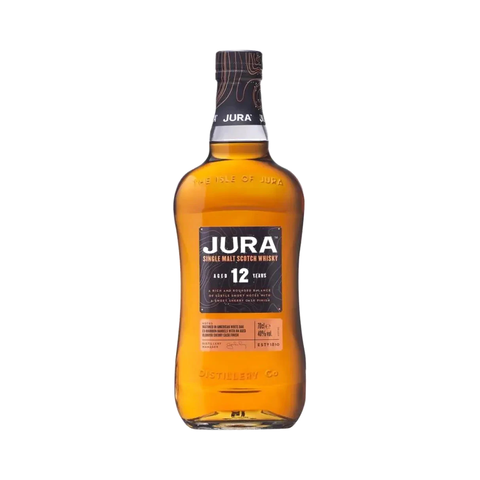 Isle of Jura 12 Year Old Single Malt Scotch Whisky bottle, 700ml.