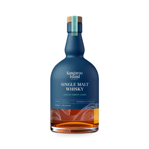 Kangaroo Island Spirits Single Malt Whisky Tawny Cask 700mL bottle