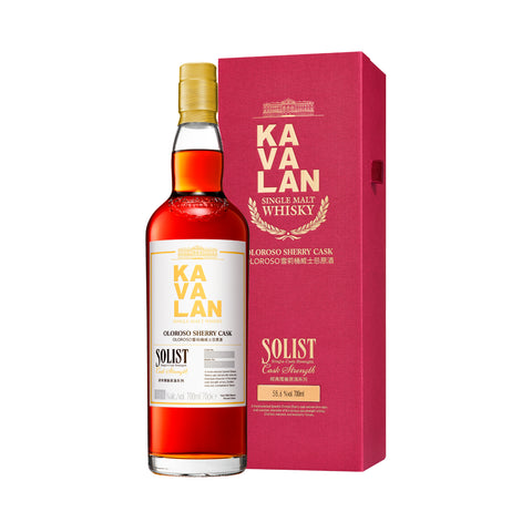 Kavalan Solist Oloroso Sherry Cask 700ml with box