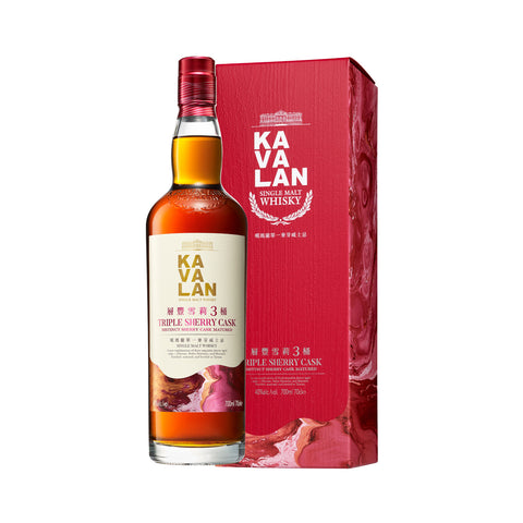 Kavalan Triple Sherry Cask 700ml with box