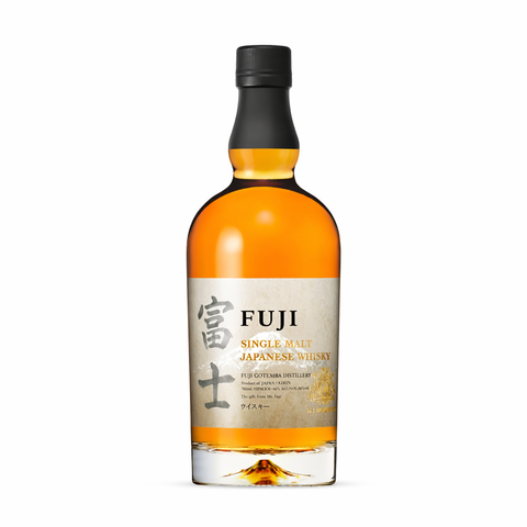 Kirin Fuji Single Malt Japanese Whisky 700ml bottle against white background.
