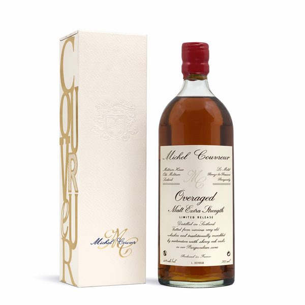 Michel Couvreur Overaged Malt Whisky bottle, 700ml.