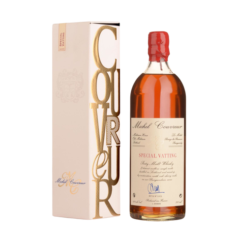 Michel Couvreur Special Vatting Malt Whisky bottle, 700ml, 45% ABV.