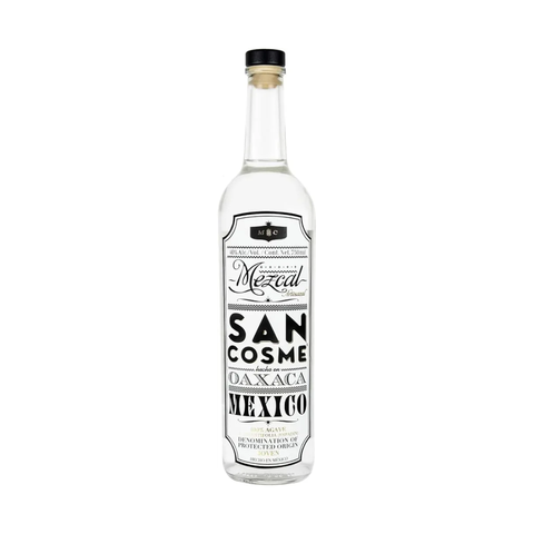 San Cosme Mezcal bottle, 700ml, 40% ABV.