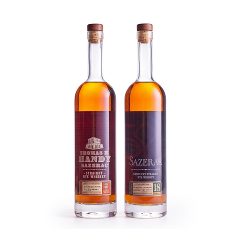 Sazerac 18 Year Old + Thomas H. Handy Sazerac | Buffalo Trace Antique Collection 2025 Two Bottle Set